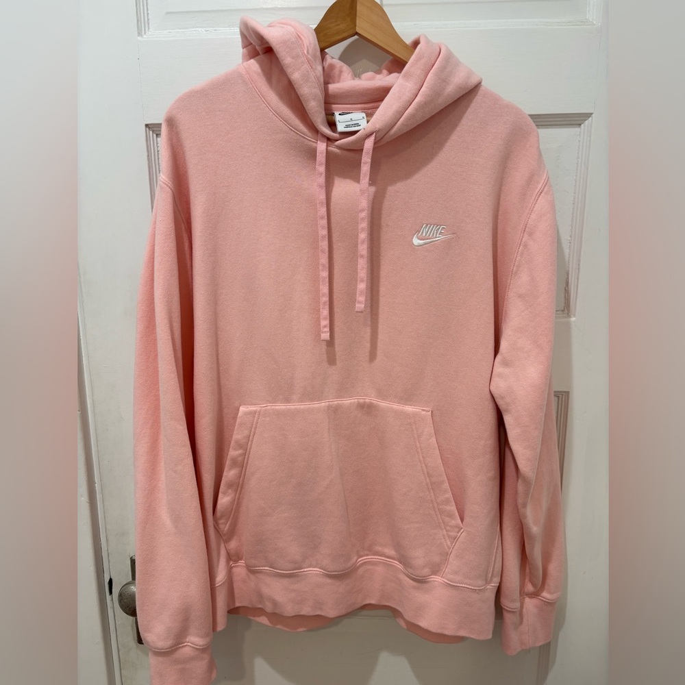 Nike Women's Soft Pink Hoodie
